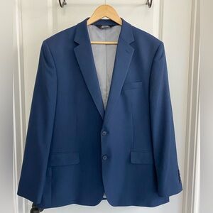 Haggar Navy Travel Performance Sport Coat